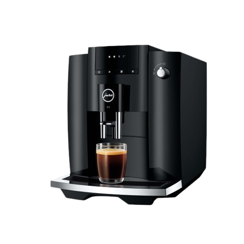 Jura E4 Kaffeevollautomat Piano Black One-Touch 15 Bar