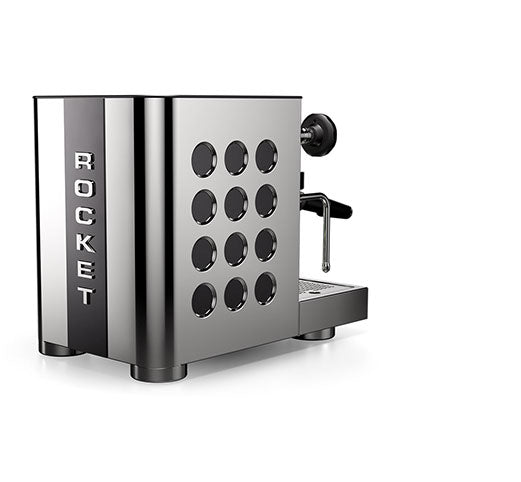 Rocket Appartamento TCA Siebträger Edelstahl Schwarz