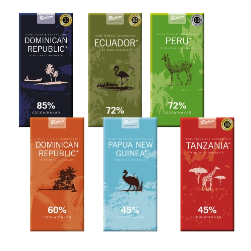 Meybona Ursprungs-Schokolade 85% Kakao Dominican Republic Tafel Zartbitter