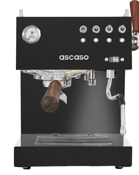 Ascaso Steel Duo Plus PID Siebträgermaschine Schwarz