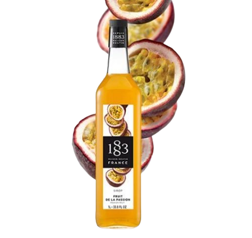 Maison Routin 1883 Sirup Passionsfrucht Maracuja Rohrzucker