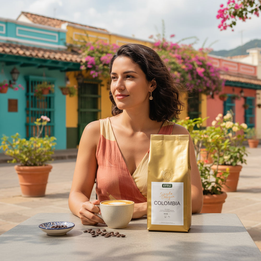ETTLI Kaffee Colombia Single Origin ganze Bohnen 250 g
