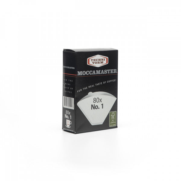 Moccamaster Filterpapiere weiß Nr. 4 100 Stück Kaffeefilter