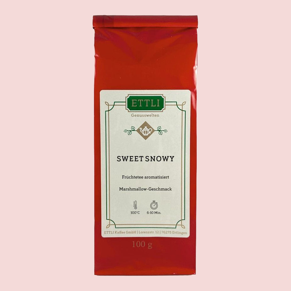 ETTLI Sweet Snowy Früchtetee 100 g Apfel-Vanille