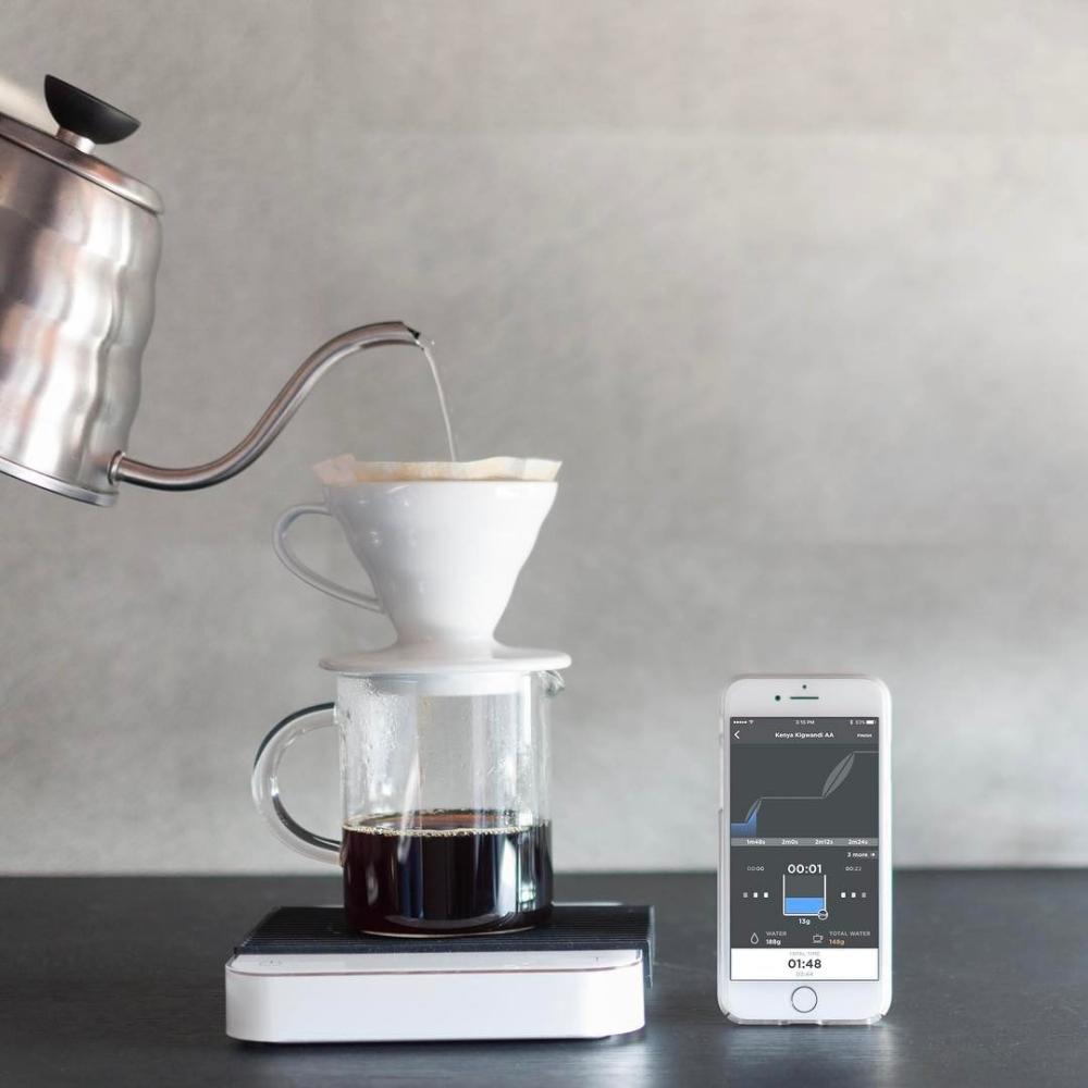 Acaia Pearl 2021 Kaffeewaage Schwarz Bluetooth