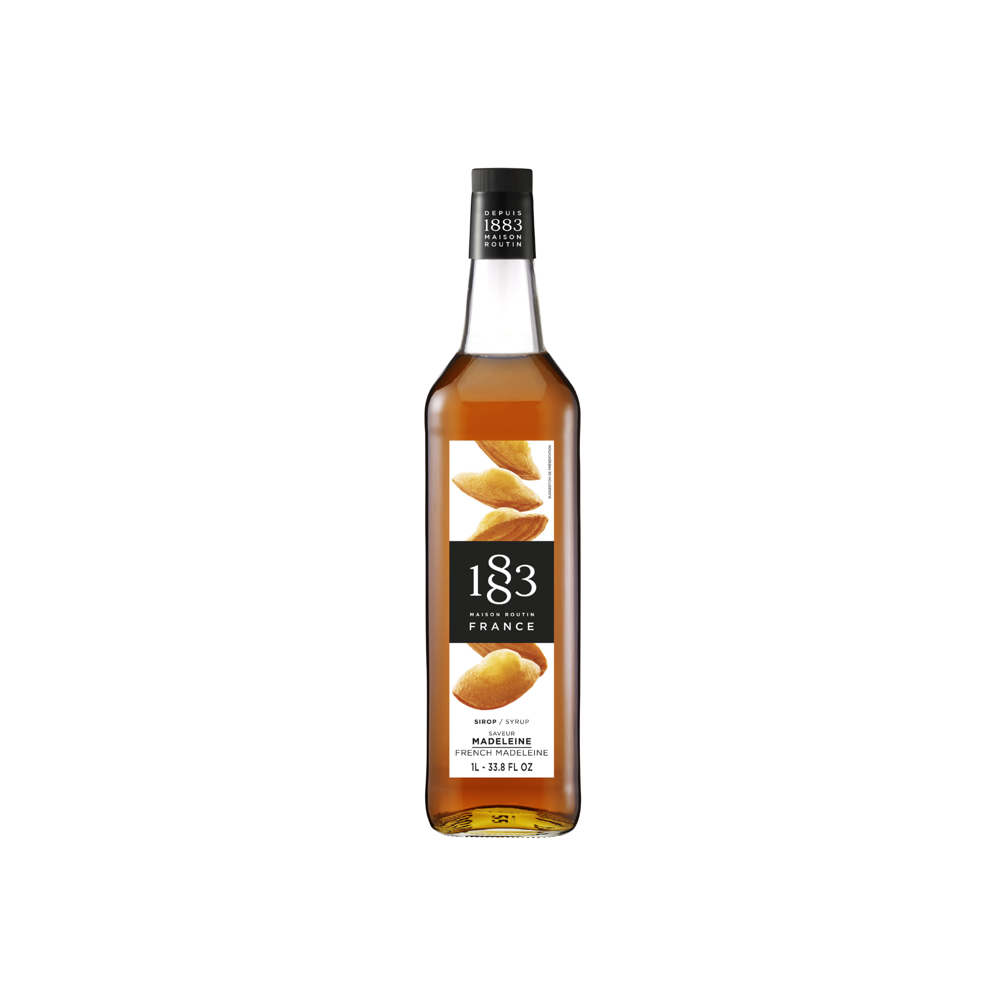 1883 Maison Routin Madeleine Sirup Kaffee Vanille