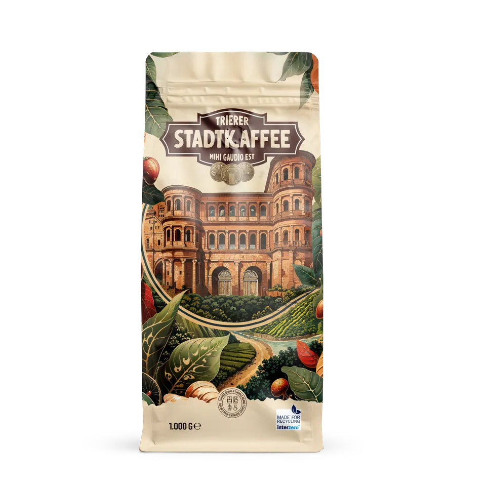 Trierer Stadtkaffee Yuri Arabica Kaffee 350g ganze Bohne