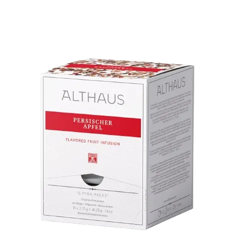 Althaus Persischer Apfel Früchtetee 15 Pyra Pack