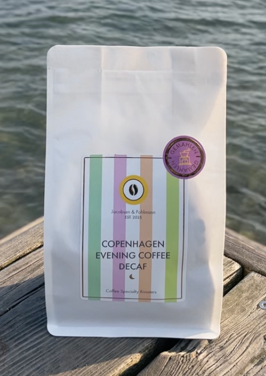 Jacobsen & Pohlmann Copenhagen Evening Decaf Espresso 250g Bohne