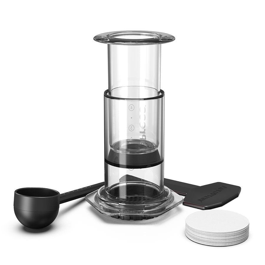 AeroPress Clear Filterkaffeemaschine transparent 100 Filter