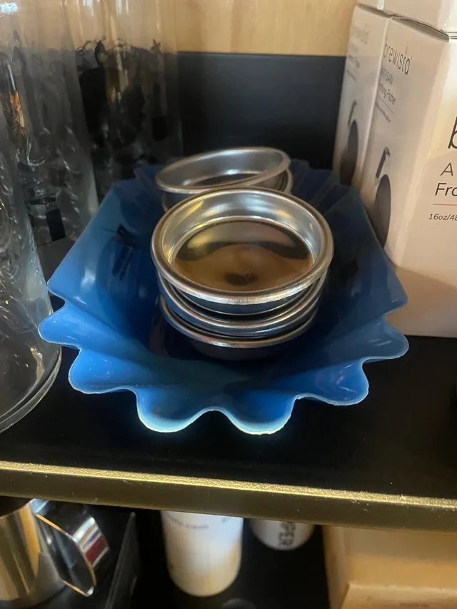 Schvarz Blindsieb Siebträger Reinigungssieb Espresso