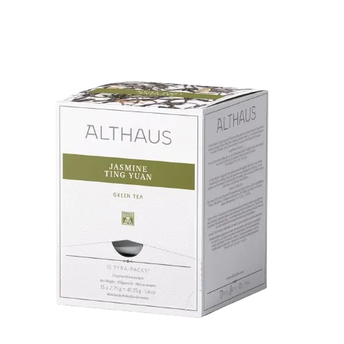 Althaus Jasmine Ting Yuan grüner Tee 15 Pyra Packs Jasmin