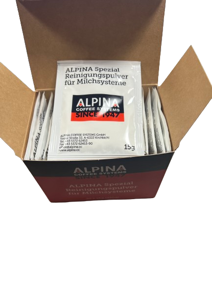 Mondo Zubehör Alpina Spezial Milch-Reinigungspulver 30x15g