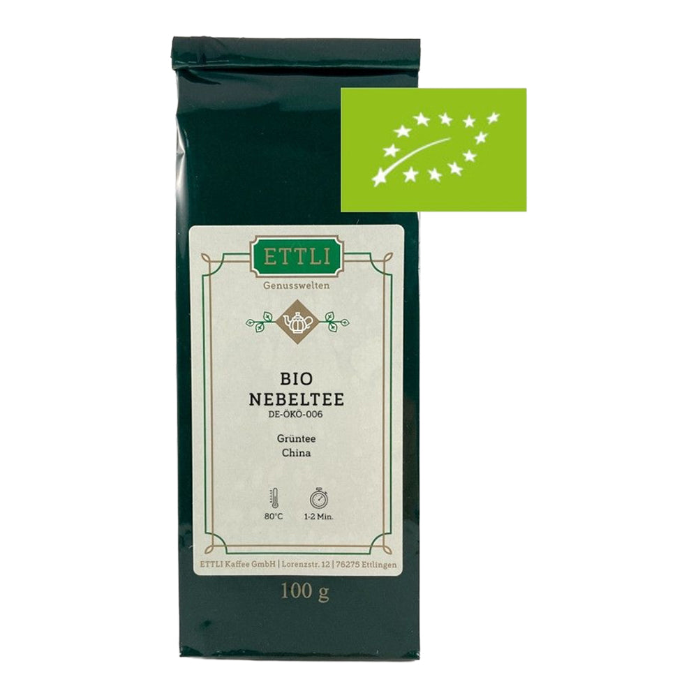 ETTLI Grüntee Bio China Nebeltee 100 g mild süßlich