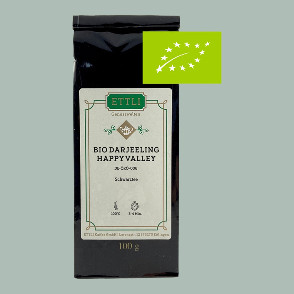 ETTLI Happy Valley Darjeeling FTGFOP1 Bio 100 g