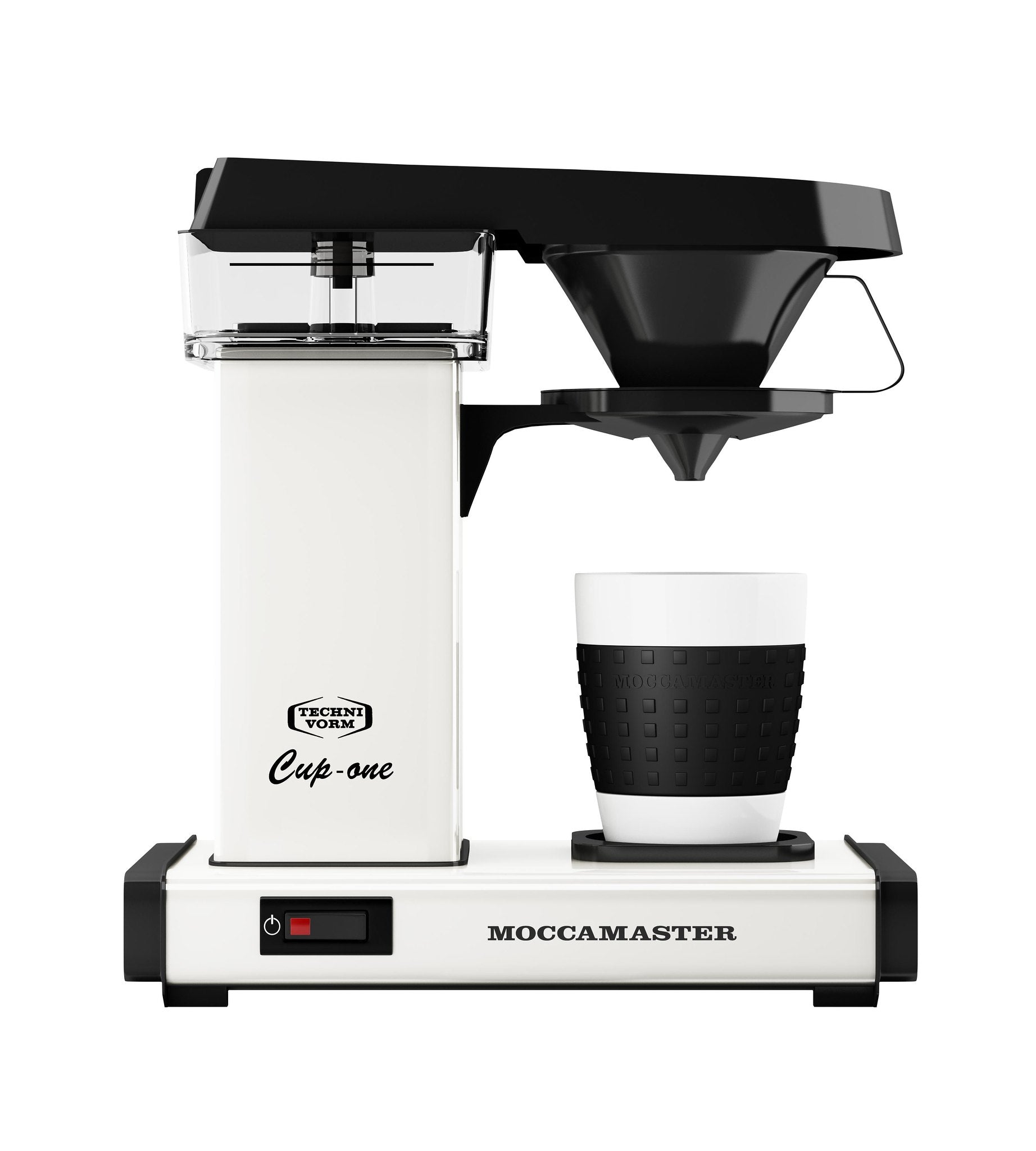 Schvarz Filter Equipment Moccamaster Cup One Kaffeemaschine Off White
