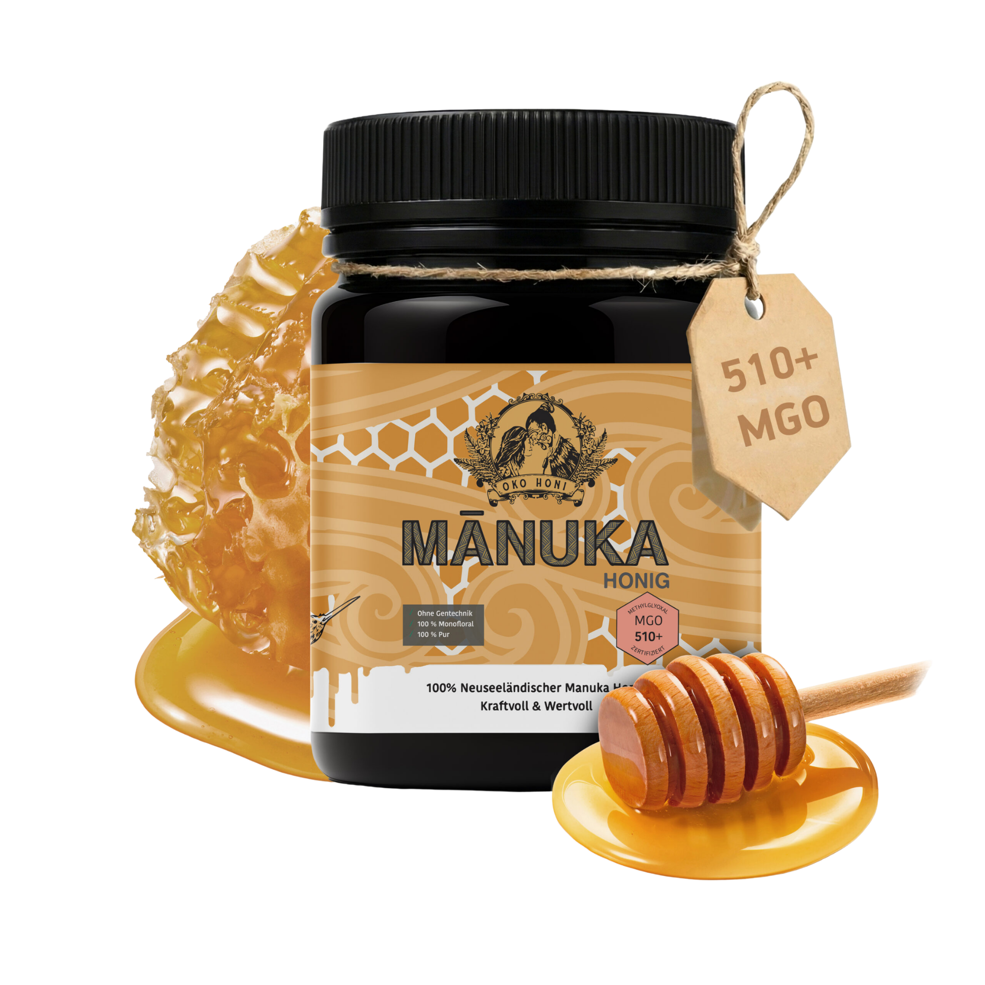 Mondo del Caffè Feinkost Manuka-Honig MGO 510+ Neuseeland