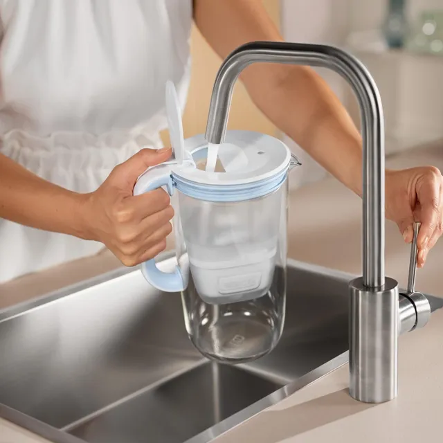 Mondo del Caffè Zubehör BRITA Tischwasserfilter Light Grey