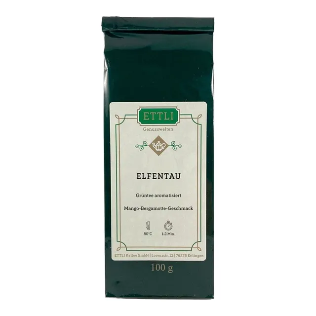ETTLI Grüntee Elfentau Tee 100 g Mango-Bergamotte