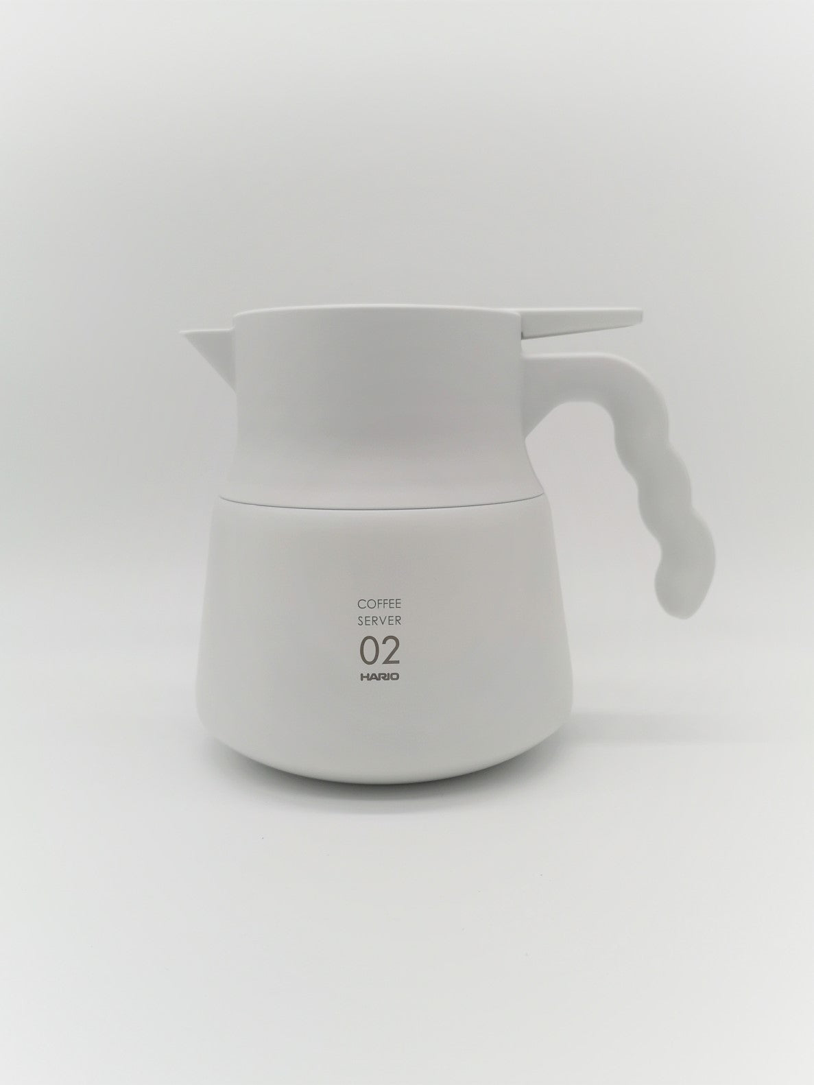 Hario Isolierkanne 02 Kaffeekanne 550ml weiß Edelstahl