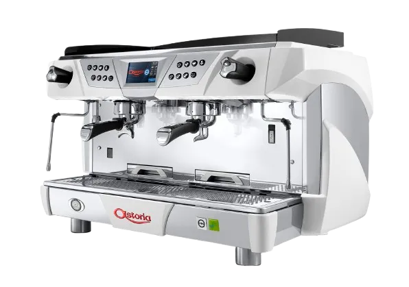 Mondo del Caffè Maschinen Astoria Plus4You TS Siebträger 2-gruppig Rot