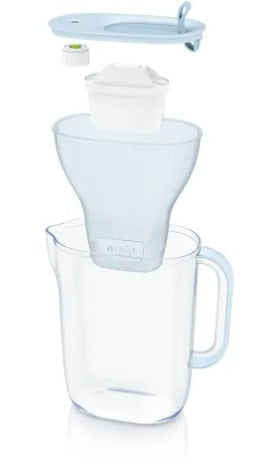 BRITA Tischwasserfilter 2,4l Kanne Sea Green Kaffeewasser