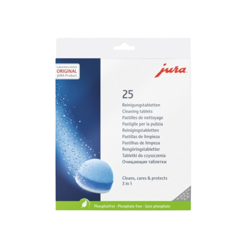 Jura Reinigungstabletten 25 Stk für Kaffeevollautomat