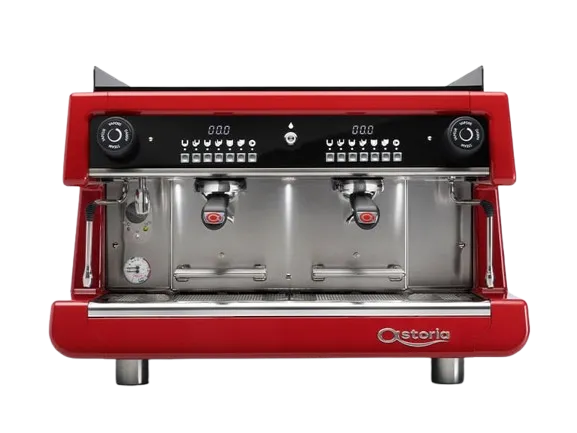 Mondo del Caffè Maschinen Astoria Hollywood SAE Siebträgermaschine Schwarz 2-gruppig