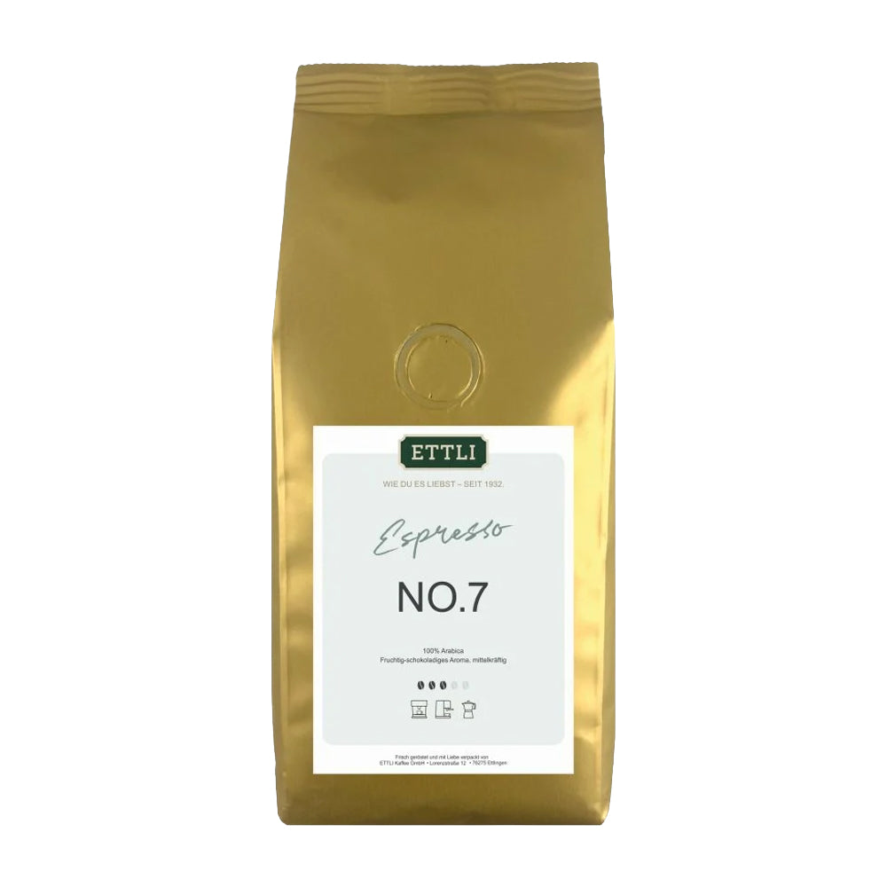 ETTLI Espresso No.7 Bohnen 500g fruchtig-schokoladig