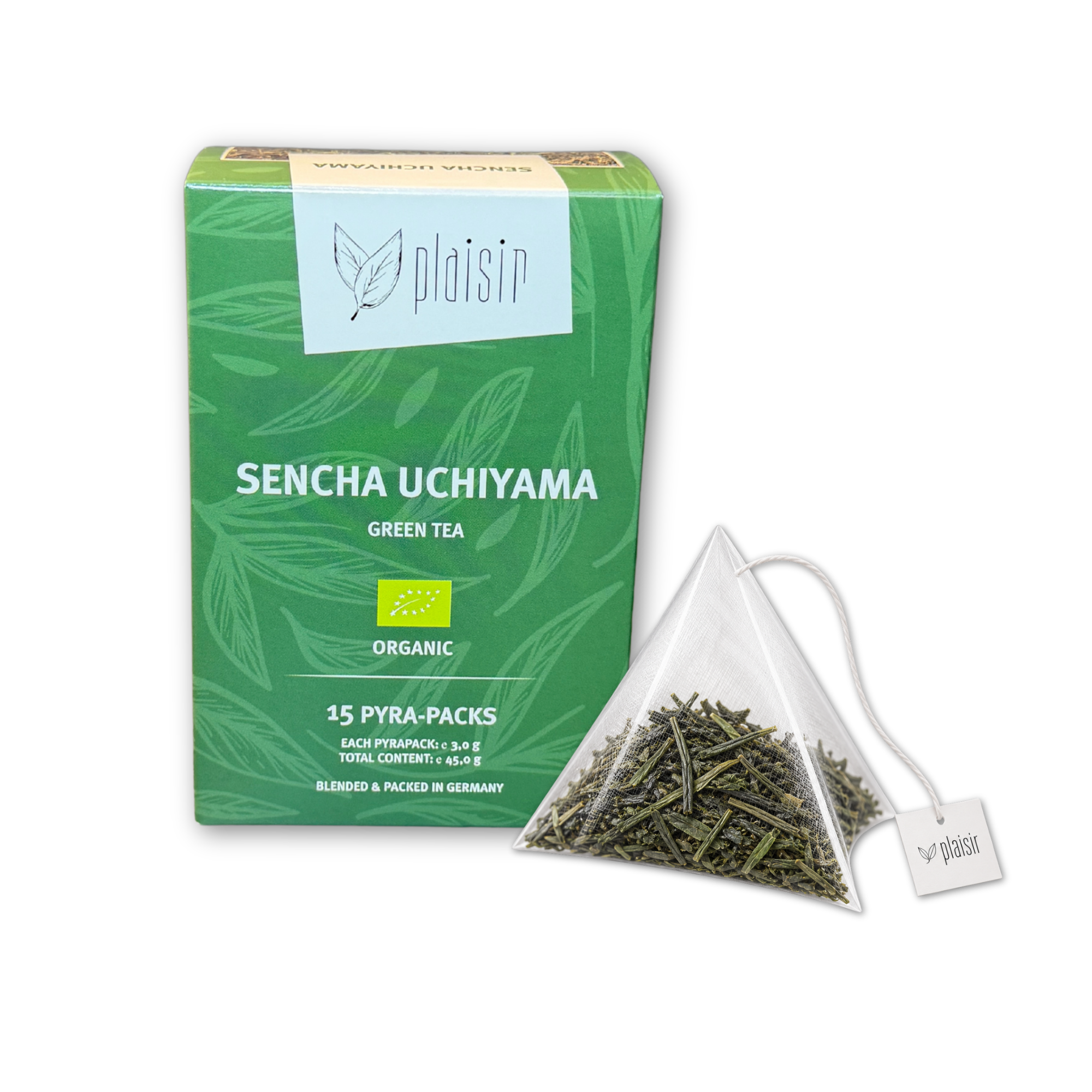 Mondo del Caffè Feinkost Sencha Uchiyama Grüntee Bio Pyra