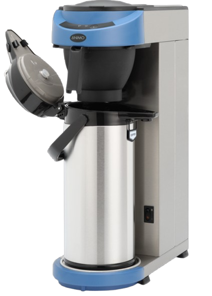 Animo MT100 Filterkaffeemaschine Edelstahl schwarz