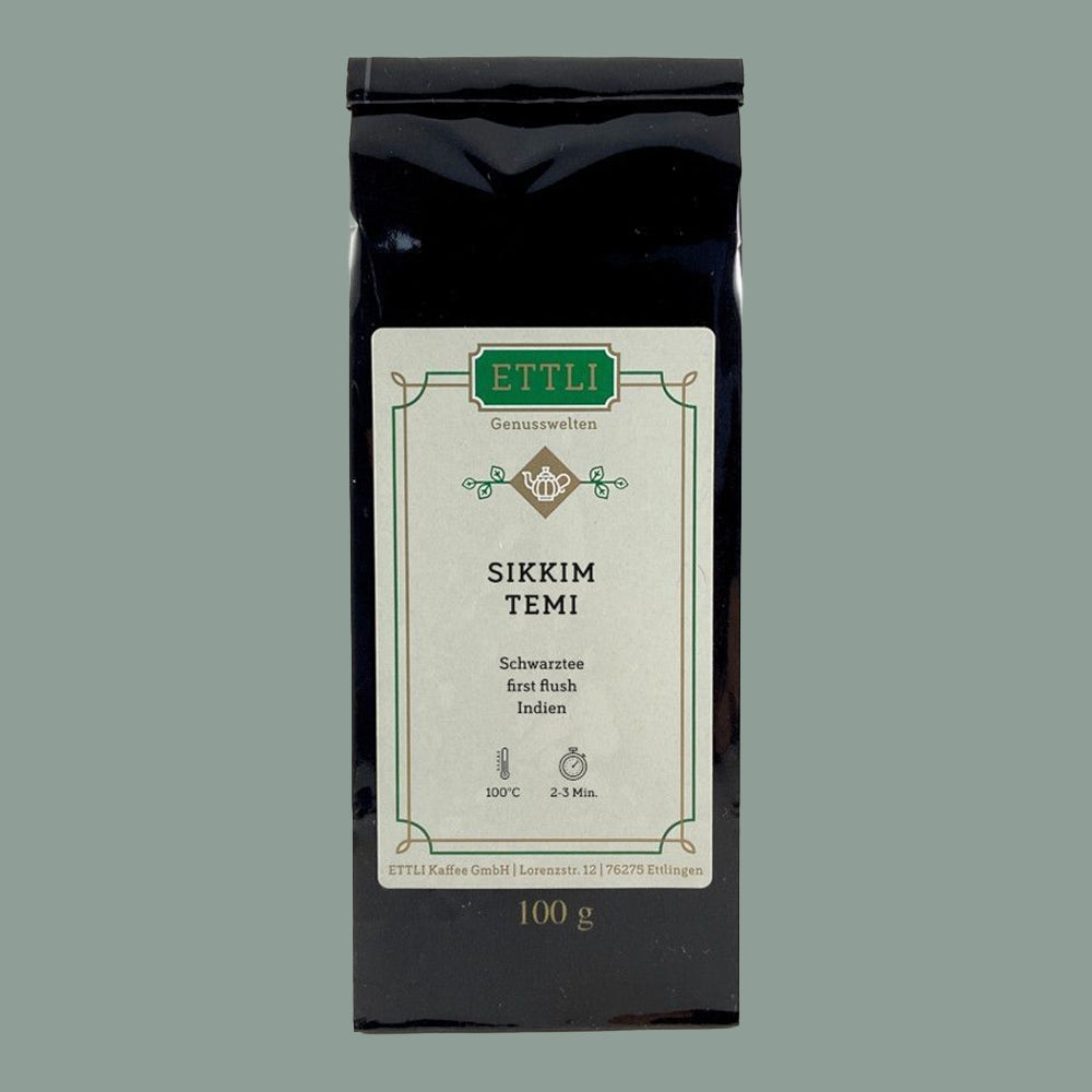 ETTLI Sikkim Temi Schwarztee lose 100 g mild