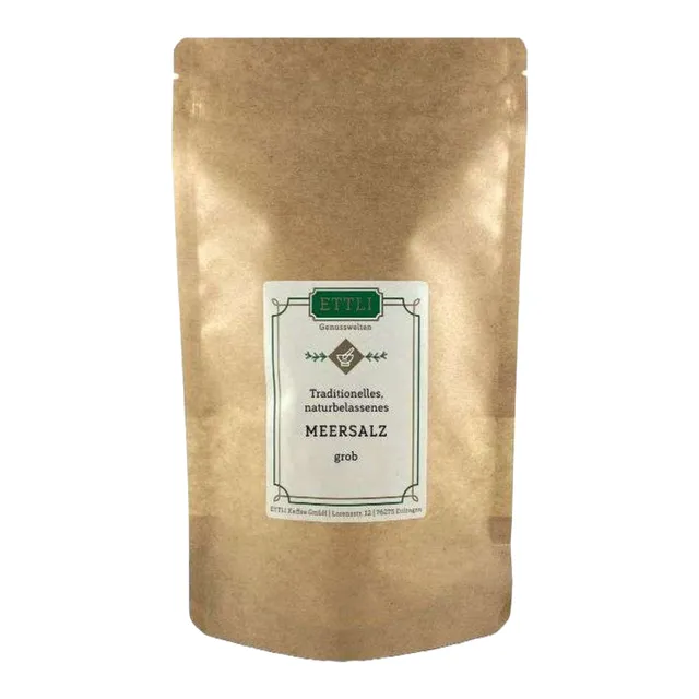 ETTLI Meersalz grob Salz 500 g natur grobkörnig
