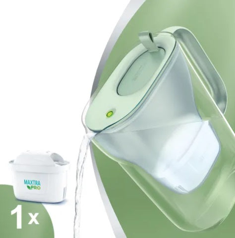BRITA Tischwasserfilter 2,4l Kanne Sea Green Kaffeewasser