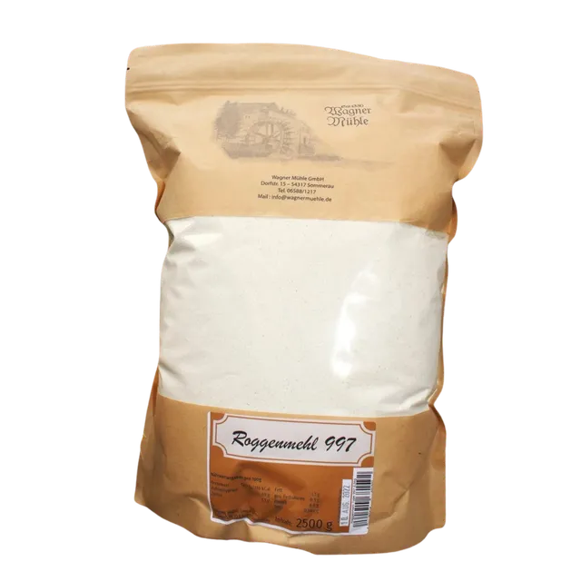 Mondo del Caffè Roggenmehl Type 997 Brotmehl 2,5kg Sauerteig