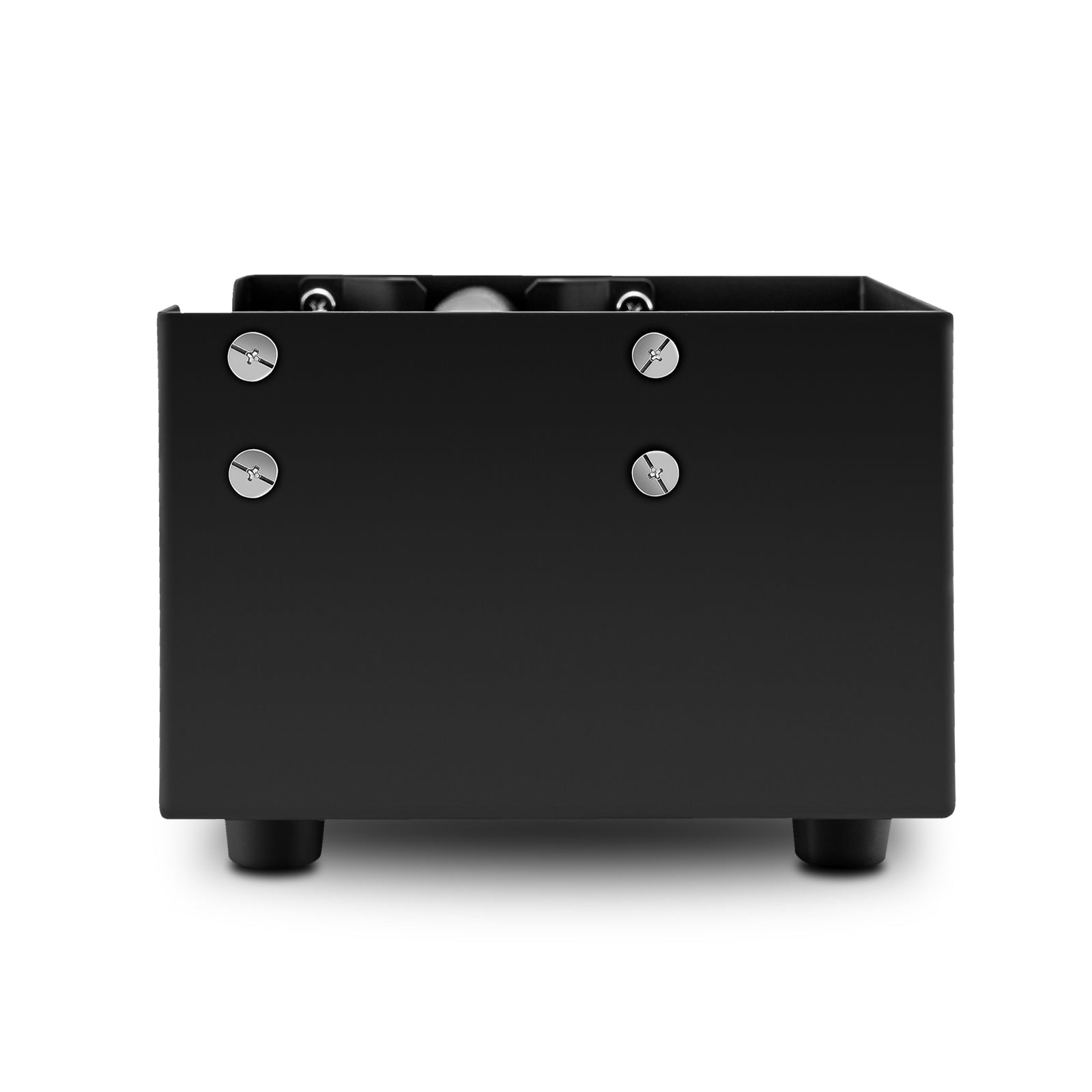 Mondo del Caffè Zubehör Abschlagkasten Knockbox Schwarz Matt 16 cm