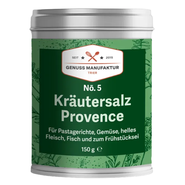 Mondo del Caffè Feinkost Kräutersalz Provence 150g Dose mediterran