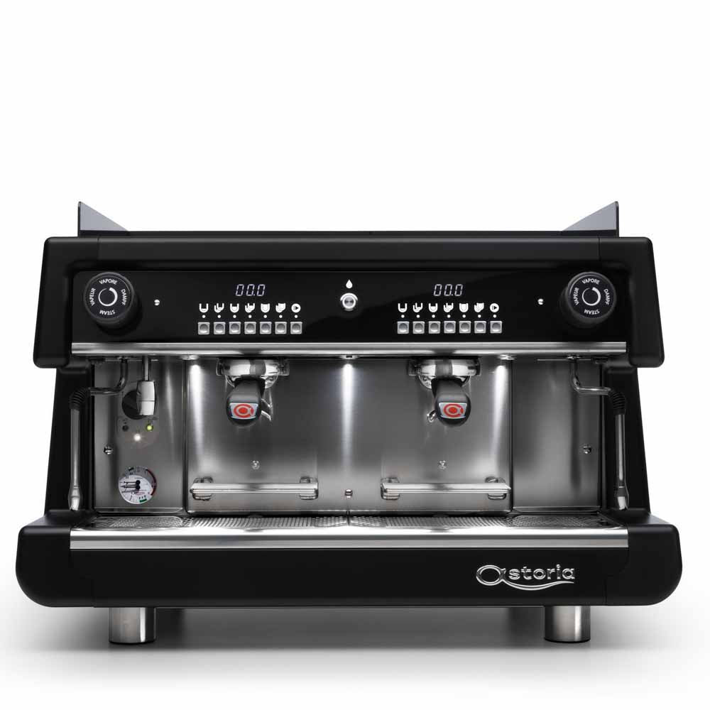 Mondo del Caffè Maschinen Astoria Hollywood SAE Siebträgermaschine Schwarz 2-gruppig