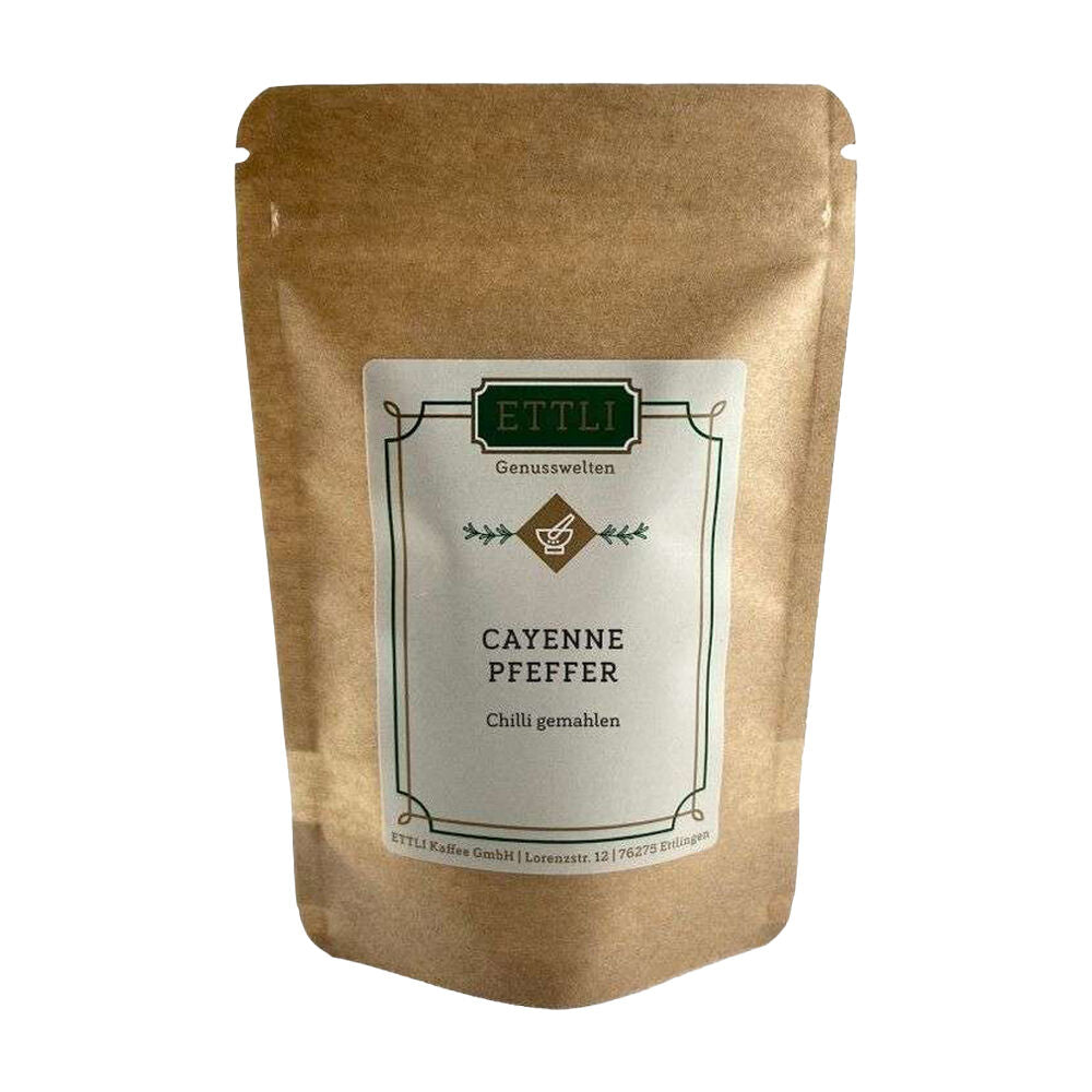 ETTLI Cayenne Pfeffer Chili gemahlen scharf 40 g