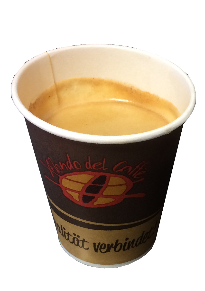 Mondo Zubehör Kaffee Becher To Go 200ml 50 Stück Sprüche