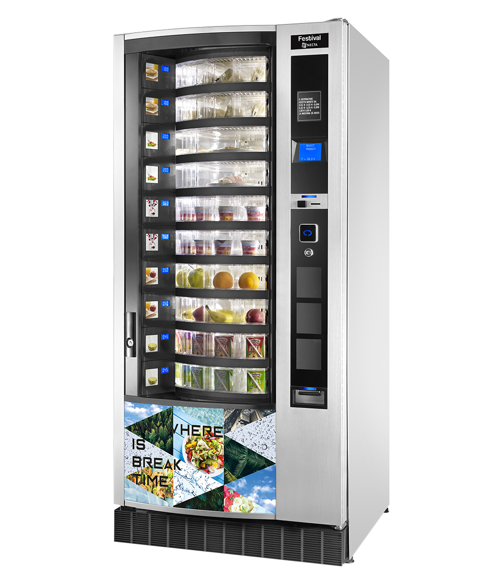 Necta Festival Classic 10P Trommelautomat Snackautomat