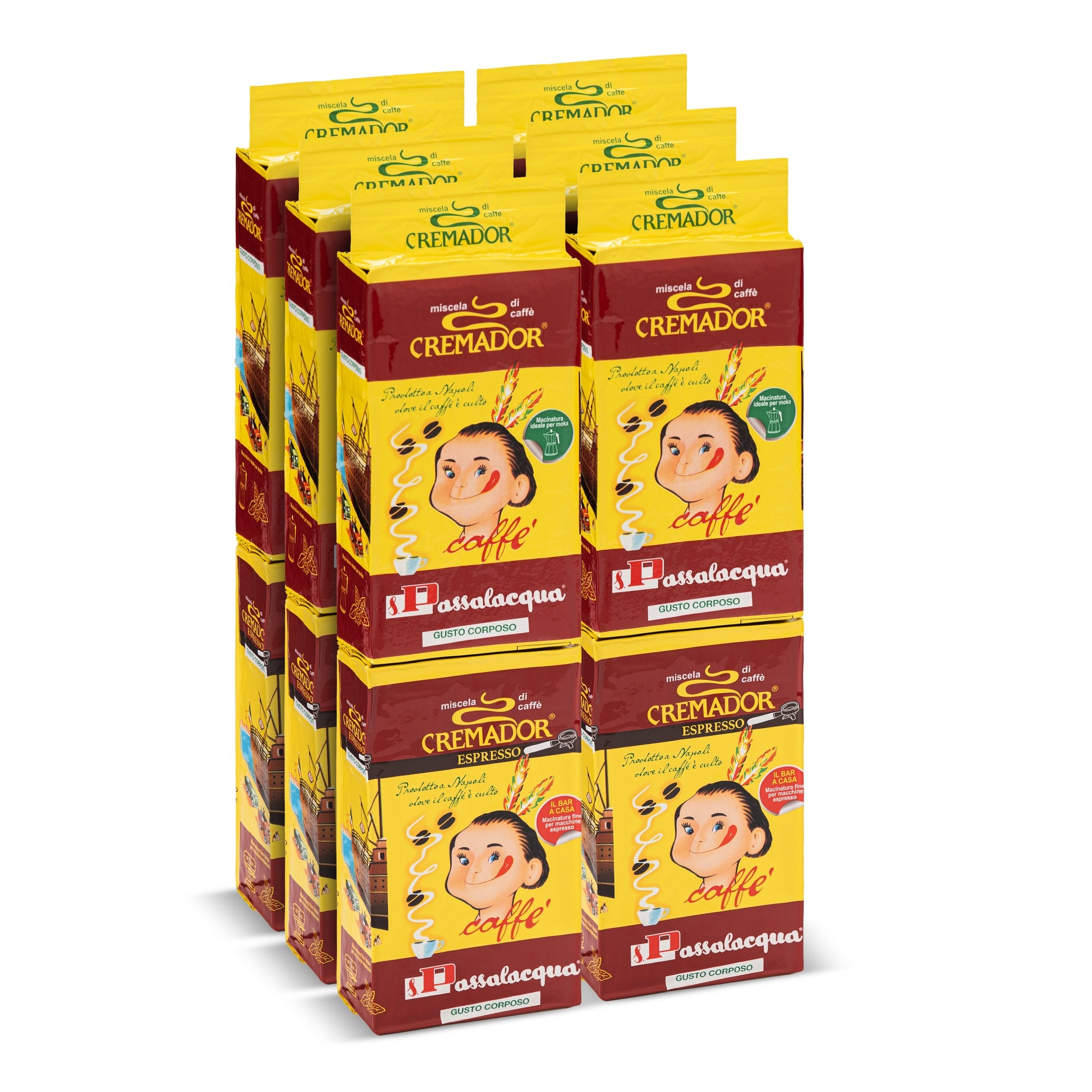 Passalacqua Cremador Kaffee gemahlen 250g cremig