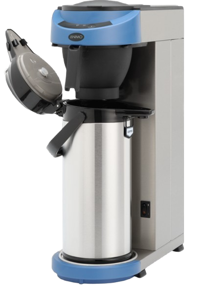 Animo MT100 Filterkaffeemaschine Edelstahl schwarz