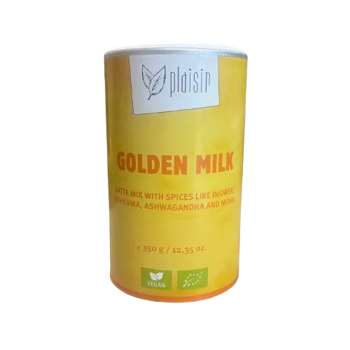 Plaisir Golden Milk Pulver Kurkuma 15 g Portion