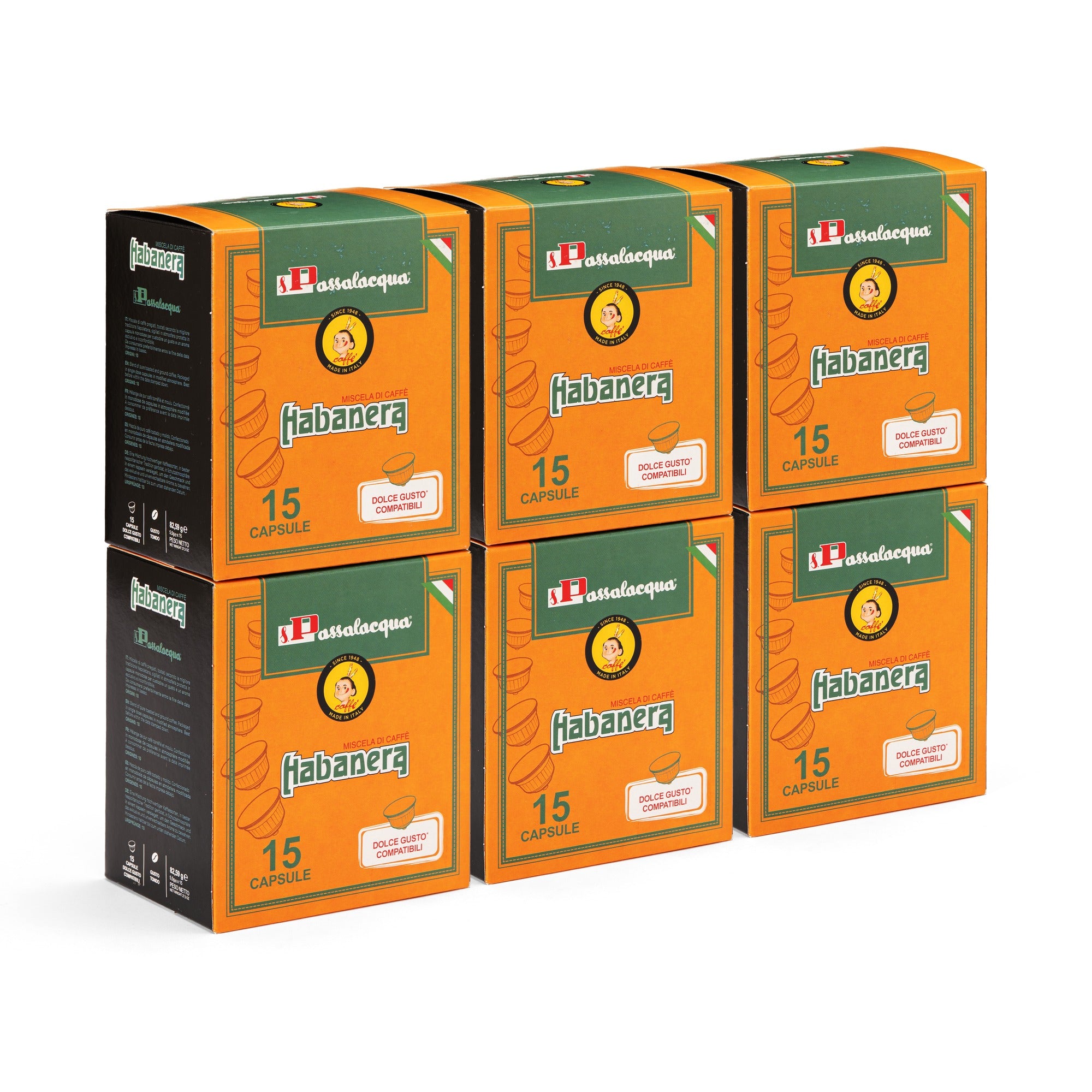 Passalacqua Habanera Dolce Gusto Kapseln 15 St. kräftig