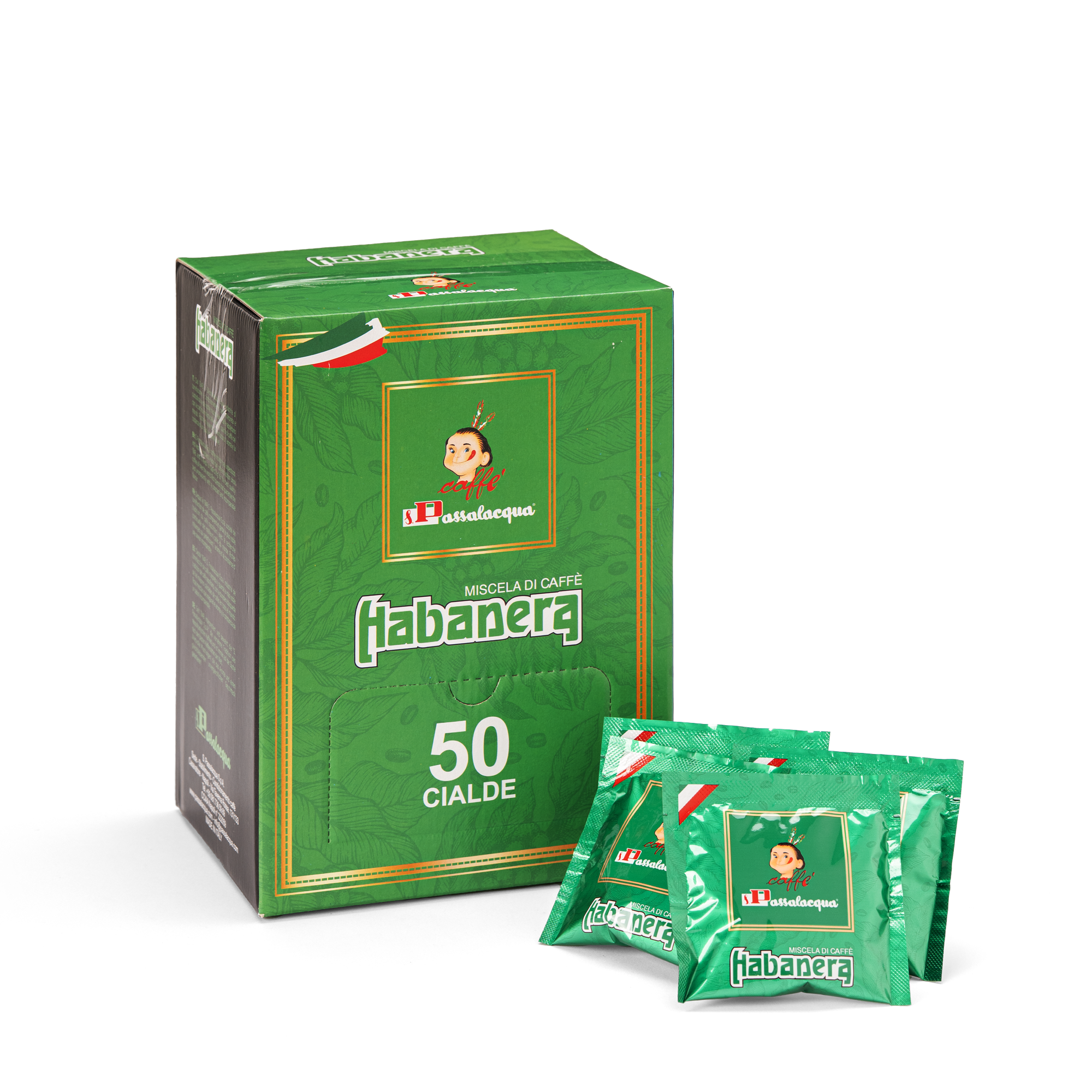 Passalacqua Habanera Kaffeepads 50 Pads ausgewogen