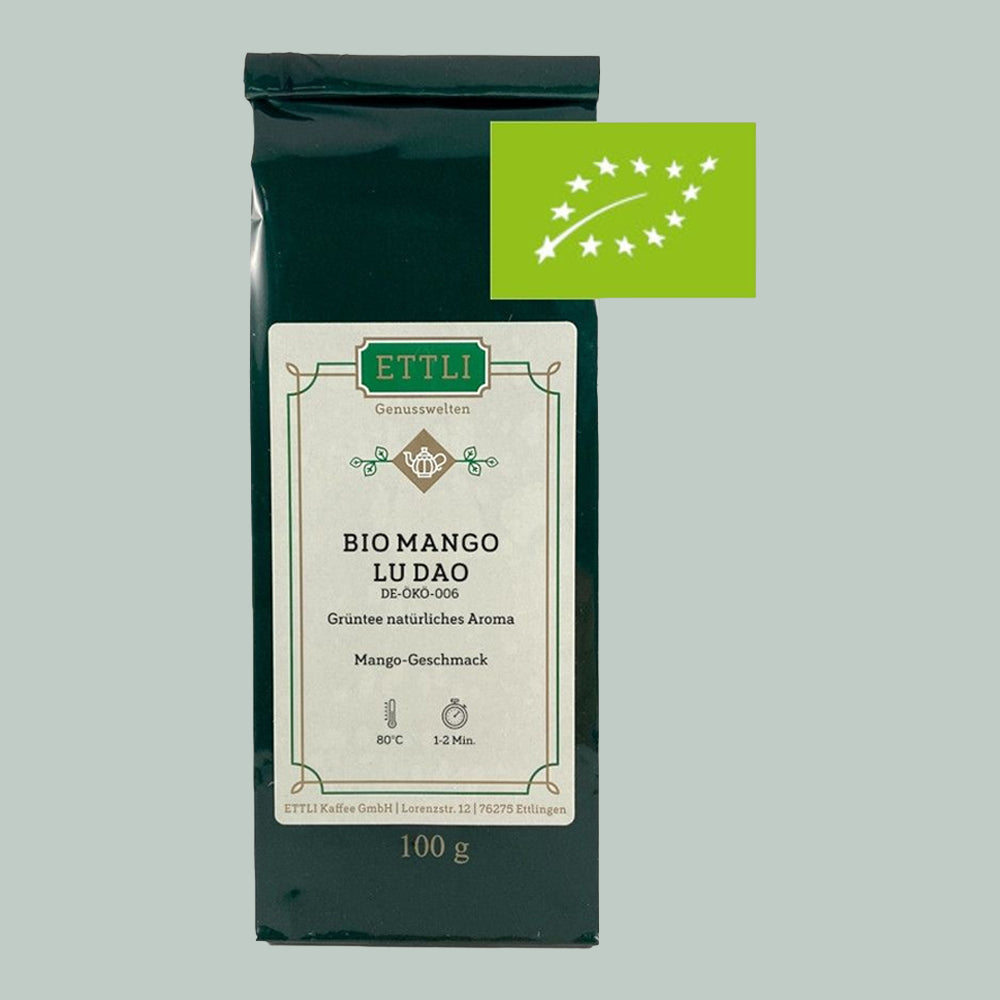 ETTLI Grüntee Bio Mango Lu Dao loser Tee 100 g