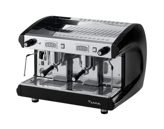 Astoria Forma SAE Siebträger-Espressomaschine 2-gruppig Schwarz/Inox