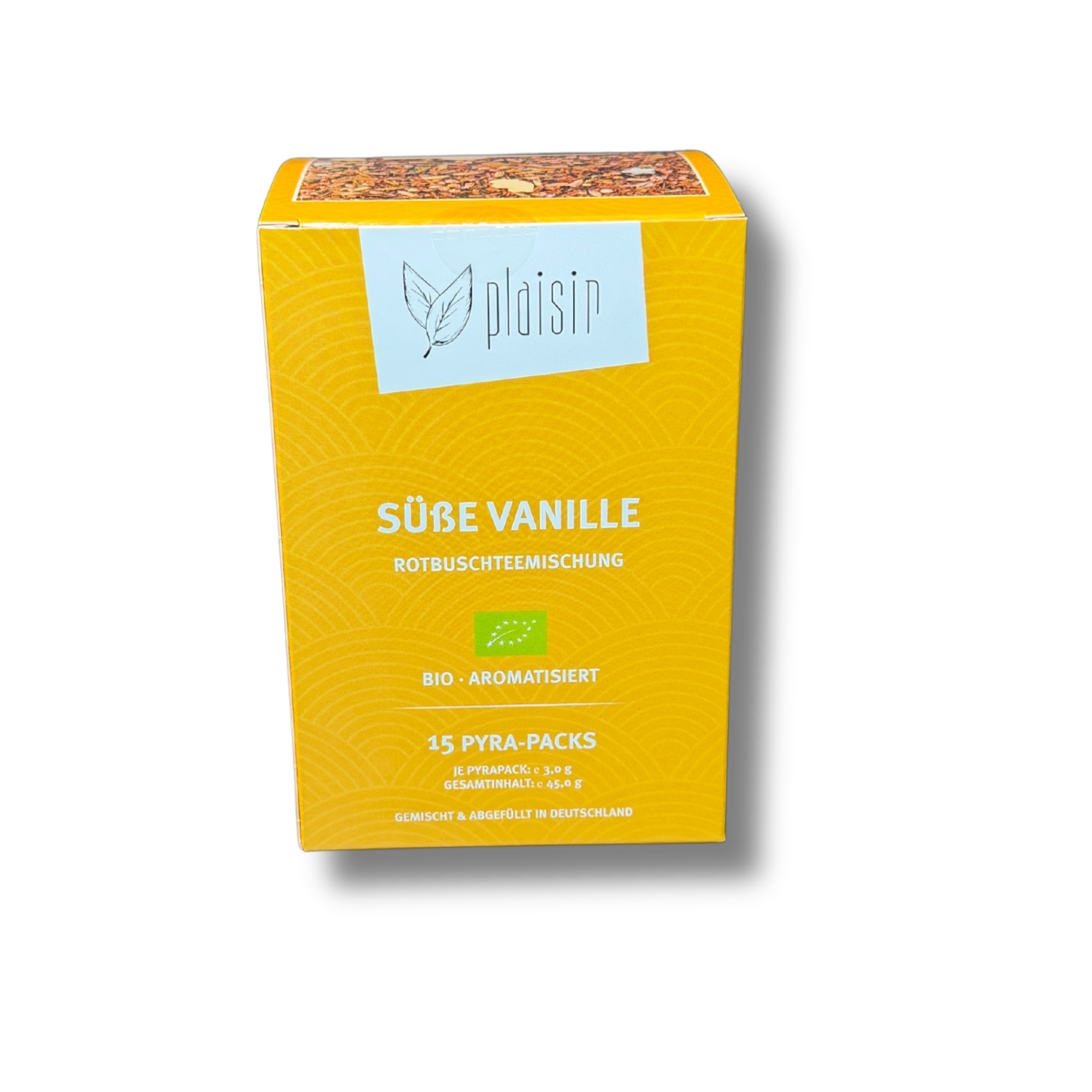 Plaisir Bio Süße Vanille Tee 15 Pyra Beutel