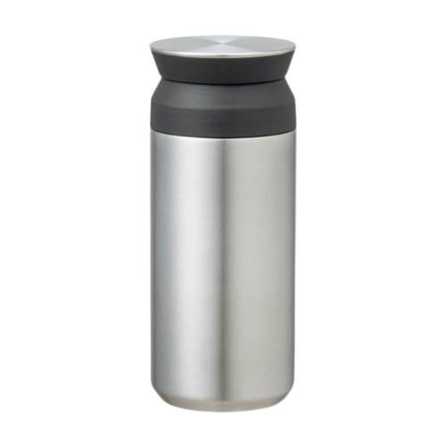 Kinto Thermobecher Edelstahl Kaffeebecher 350 ml schwarz